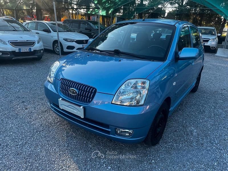 Usata Kia Picanto EX 65 CV (47 kW) 2005 Blu Utilitaria