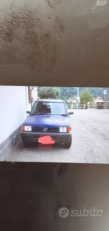 Usata Fiat Panda 4x4 54 CV (39 kW) 1998 Blu Utilitaria