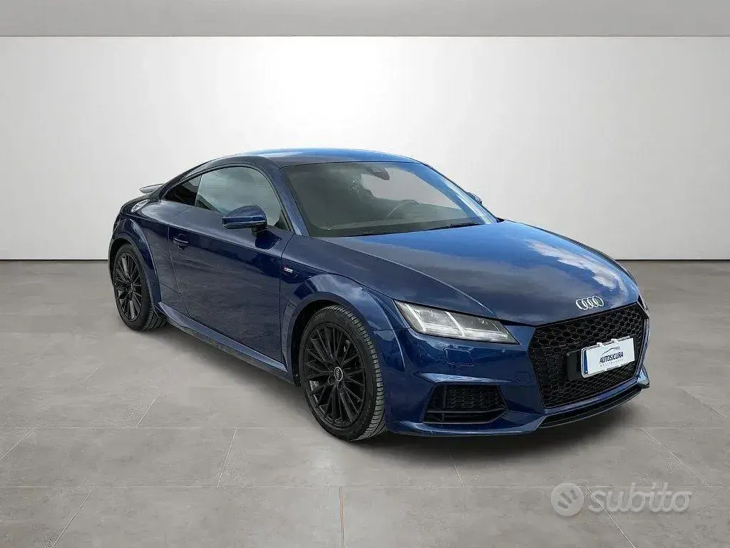 Usata Audi TT S-Line 230 CV (169 kW) 2017 Blu Coupé