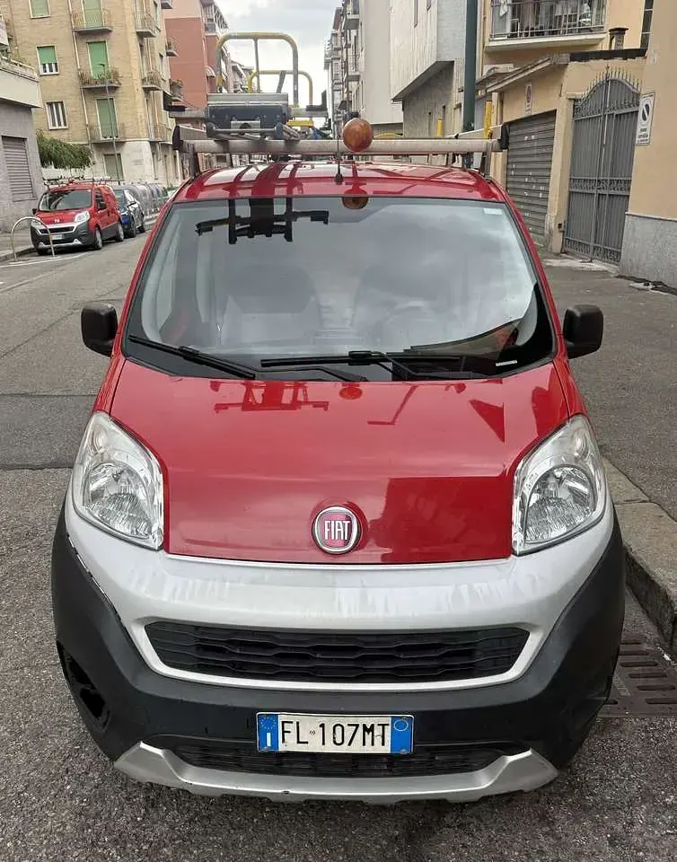 Usata Fiat Fiorino 95 CV (69 kW) 2017 Rosso Monovolume