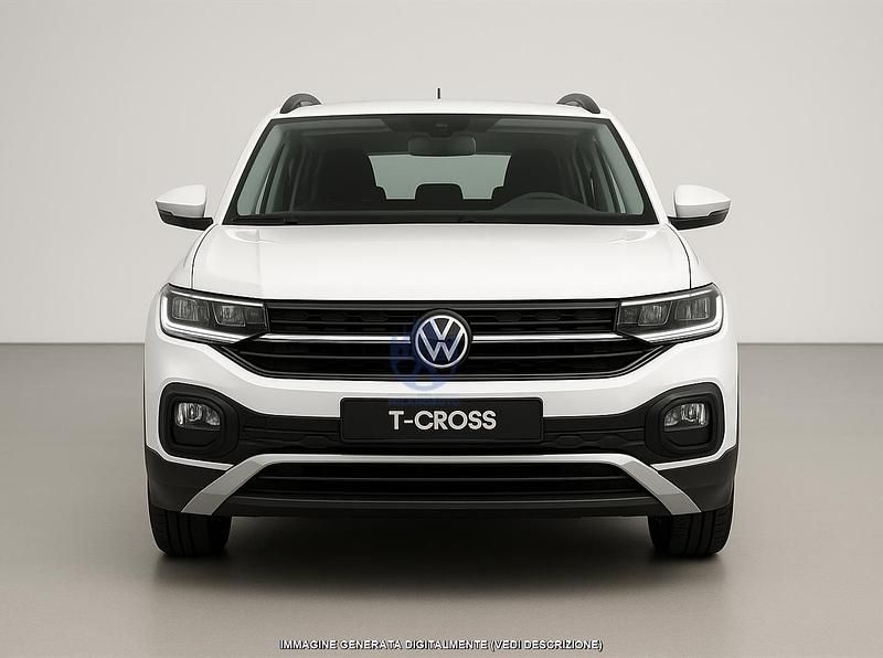 Usata VW T-Cross Move 110 CV (80 kW) 2024 Bianco SUV