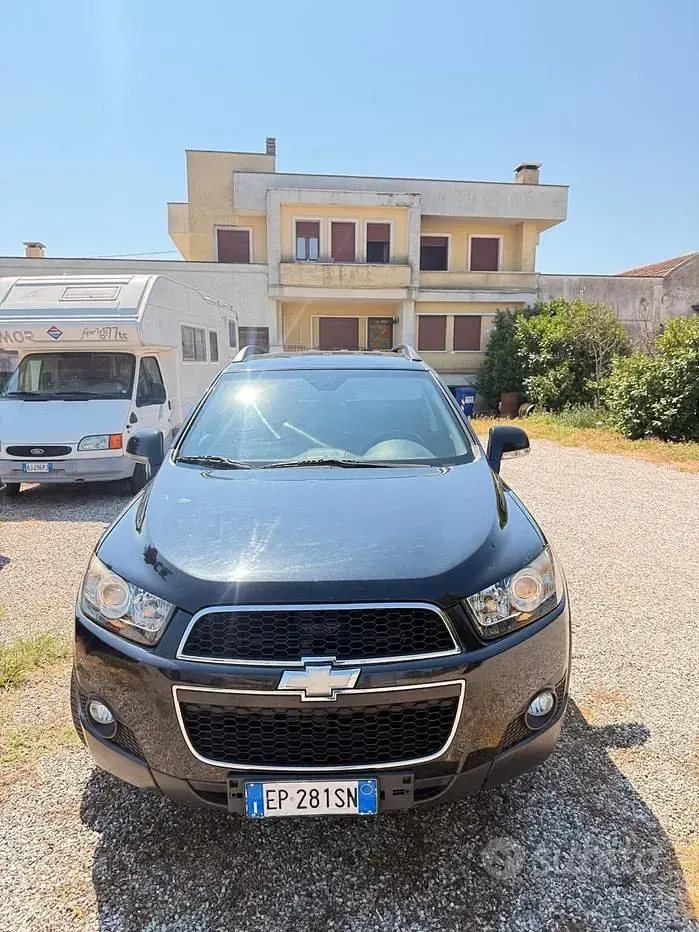 Usata Chevrolet Captiva LT 163 CV (119 kW) 2011 Nero SUV