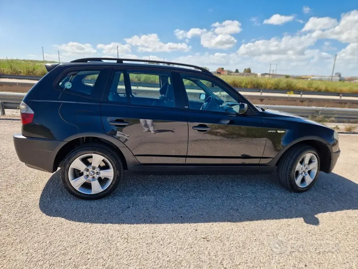 Usata BMW X3 150 CV (110 kW) 2006 Nero SUV