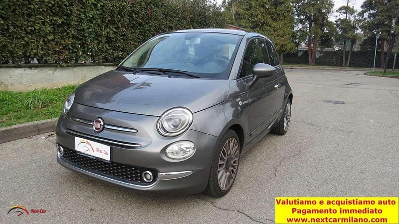 Usata Fiat 500 Lounge 80 CV (58 kW) 2017 Grigio Utilitaria