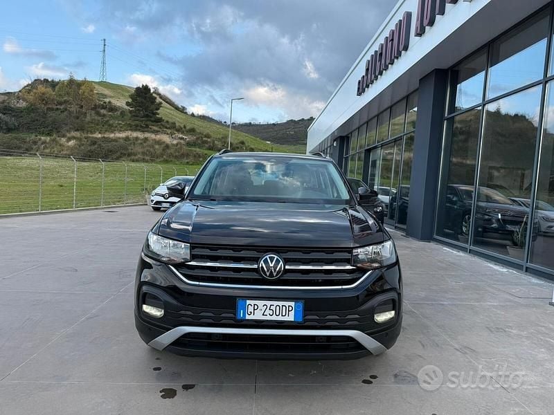 Usata VW T-Cross Advance 110 CV (80 kW) 2023 Nero SUV