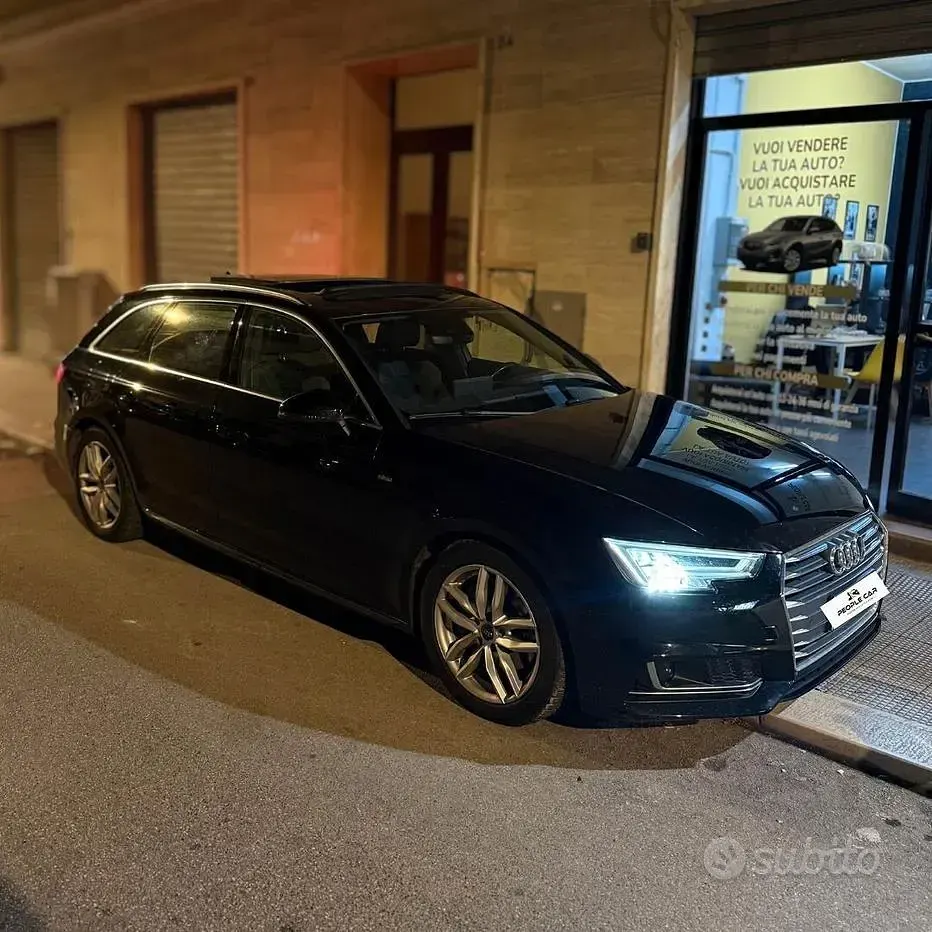 Usata Audi A4 S-Line 190 CV (139 kW) 2017 Nero Station wagon