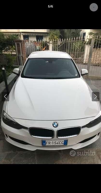 Usata BMW 316 116 CV (85 kW) 2014 Bianco Berlina
