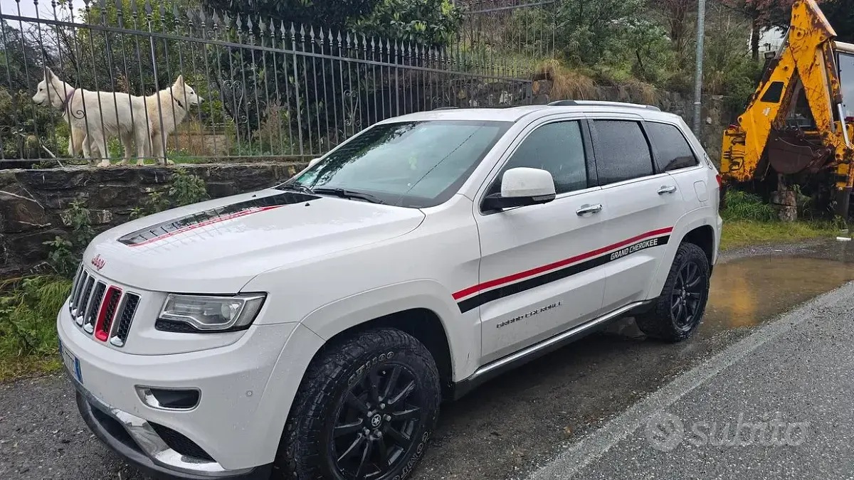Usata Jeep Grand Cherokee 250 CV (183 kW) 2013 Bianco SUV