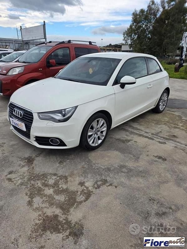 Usata Audi A1 Attraction 2010 Bianco Utilitaria