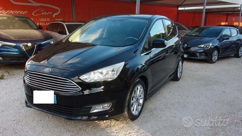 Usata Ford C-MAX Titanium 95 CV (69 kW) 2017 Nero Monovolume