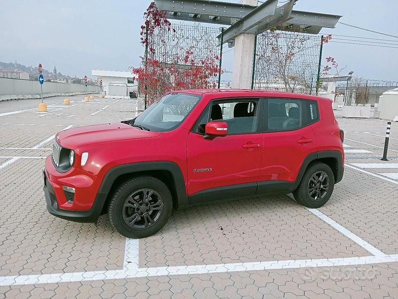 Usata Jeep Renegade 131 CV (96 kW) 2021 Rosso SUV