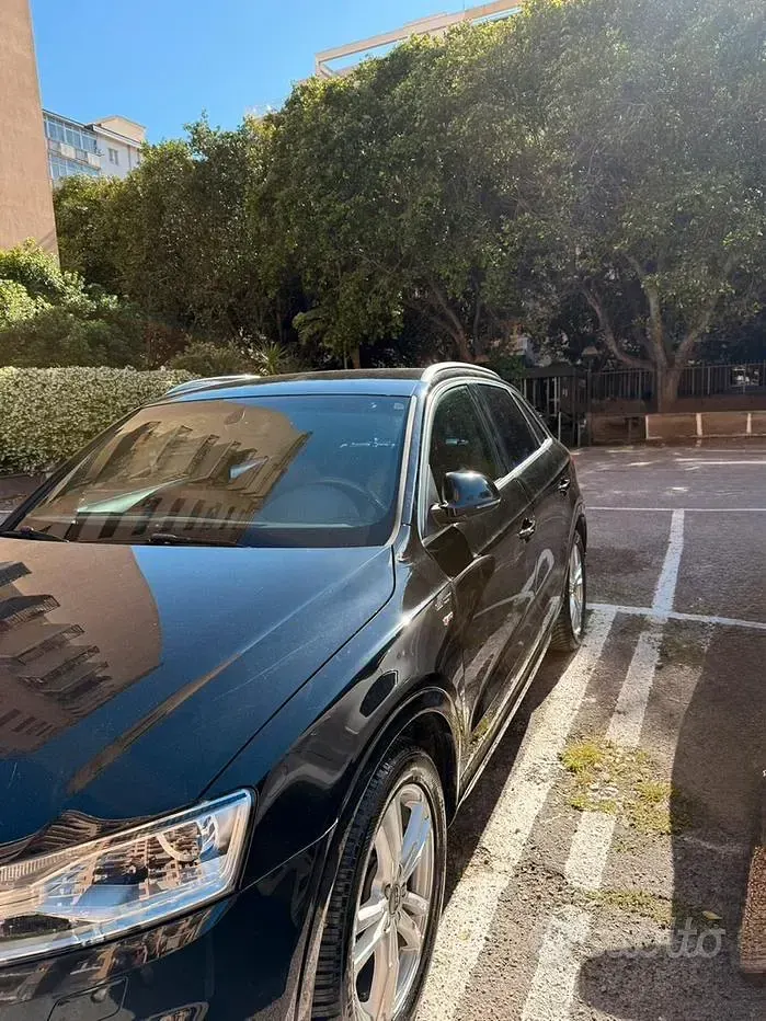 Usata Audi Q3 S-Line 150 CV (110 kW) 2018 Nero SUV