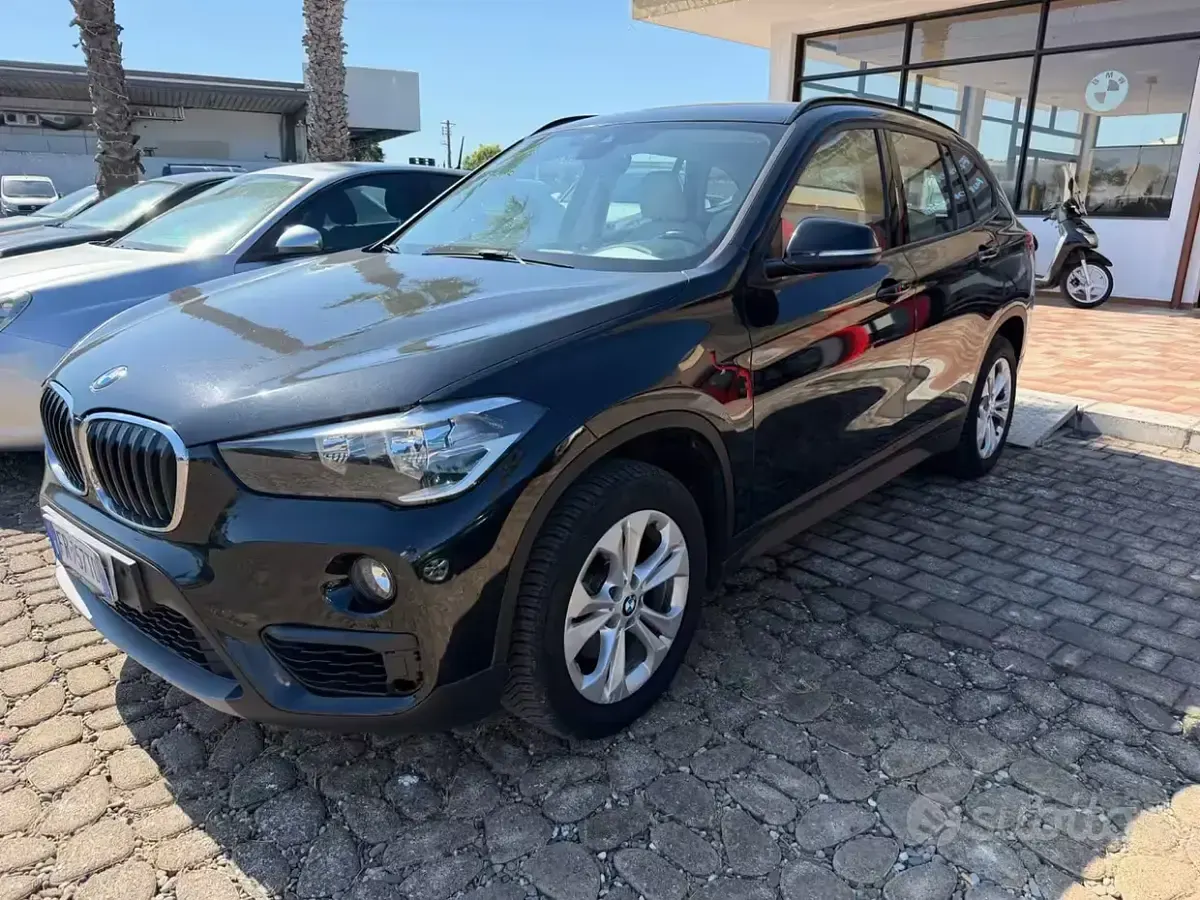 Usata BMW X1 xLine 150 CV (110 kW) 2018 Nero SUV