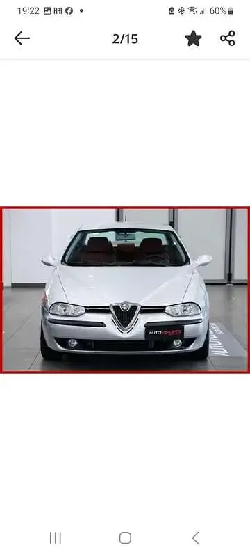 Usata Alfa Romeo 156 155 CV (114 kW) 2000 Berlina