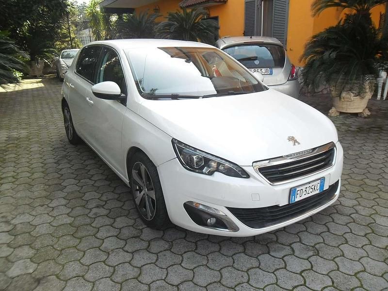 Usata Peugeot 308 GT 120 CV (88 kW) 2016 Bianco Berlina