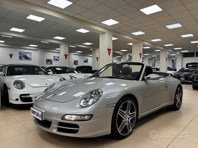 Grigio Usata 2008 Porsche 911 Carrera Cabriolet Cabrio | 68.000 € (Super prezzo) - Immagine 1/4