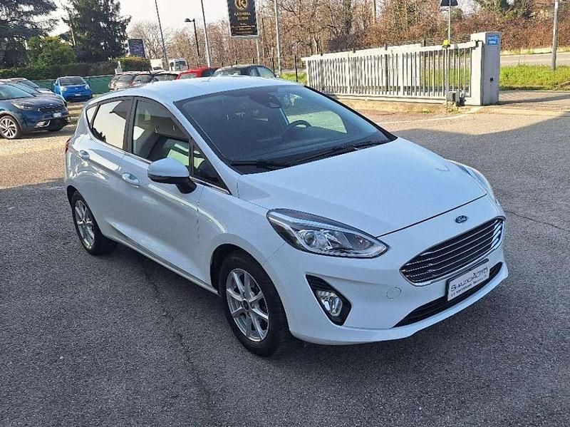 Usata Ford Fiesta Titanium 75 CV (55 kW) 2021 Bianco Utilitaria