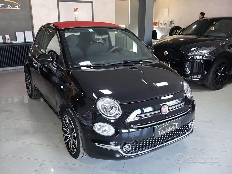 Usata Fiat 500C Connect 70 CV (51 kW) 2023 Nero Cabrio