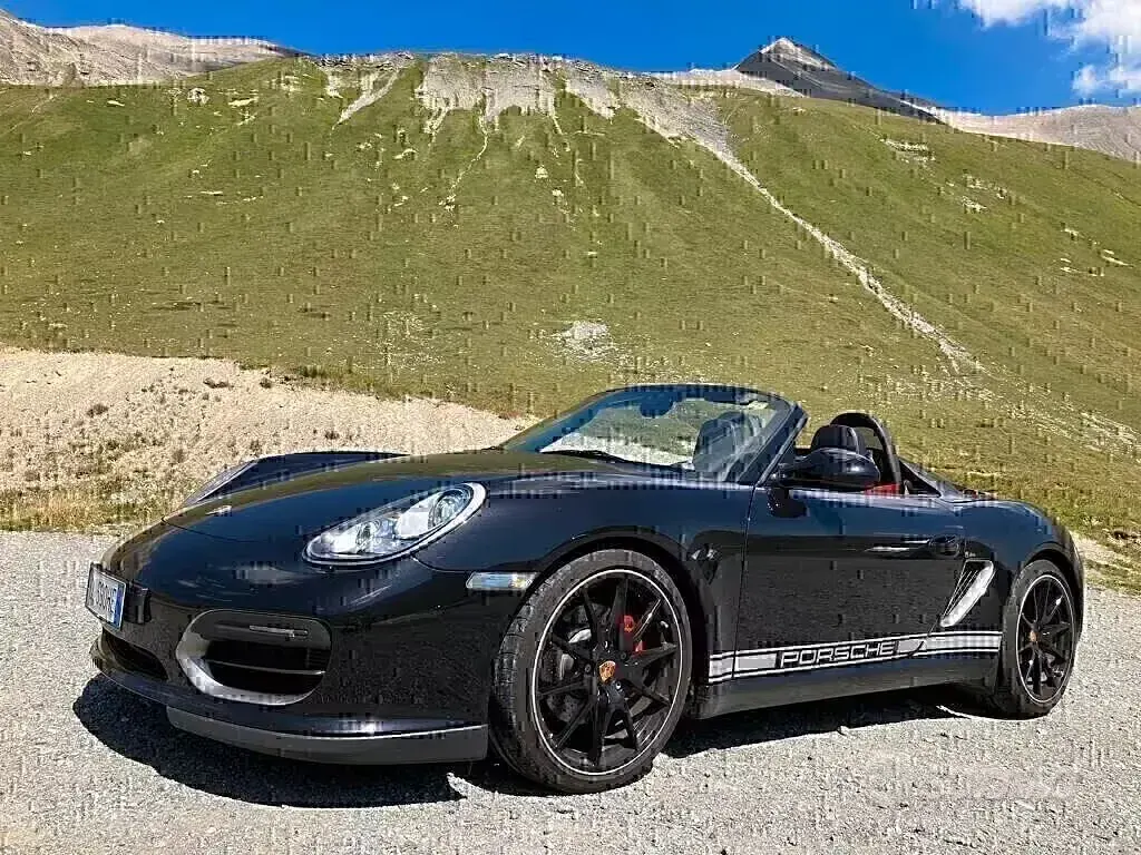 Usata Porsche Boxster Spyder 320 CV (235 kW) 2011 Nero Cabrio