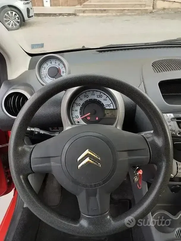Usata Citroën C1 68 CV (50 kW) 2006 Rosso Utilitaria