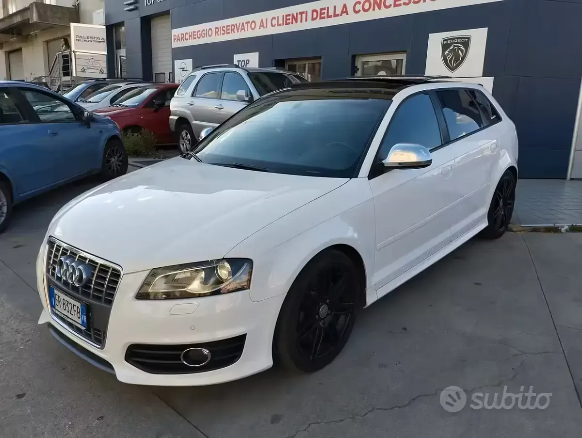 Usata Audi A3 265 CV (194 kW) 2008 Bianco Utilitaria
