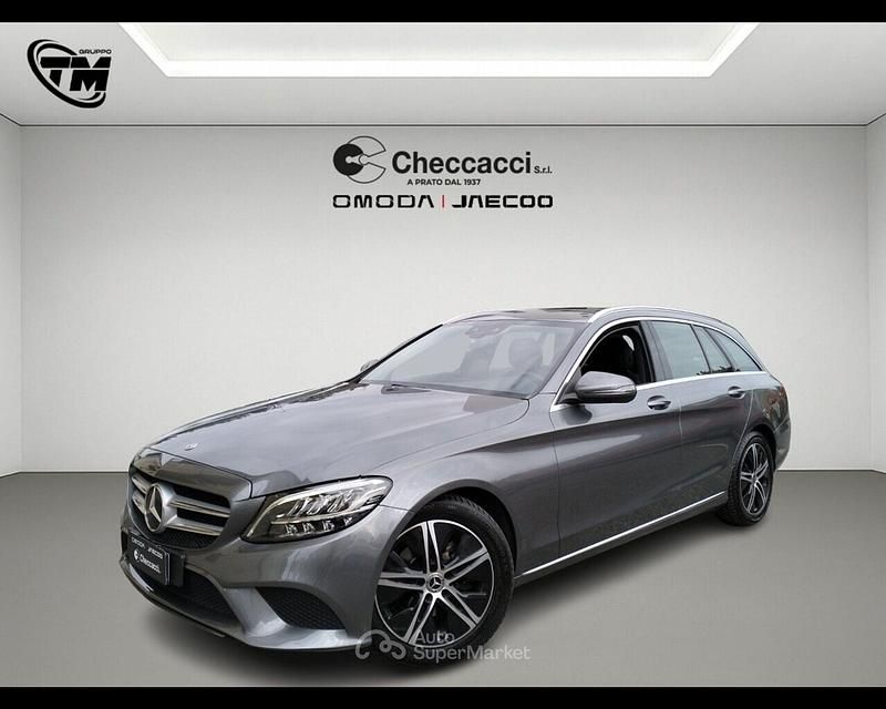 Usata Mercedes C200 184 CV (135 kW) 2020 Argento Station wagon