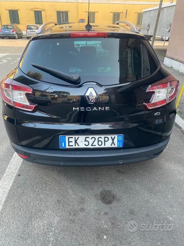 Usata Renault Mégane GrandTour 110 CV (80 kW) 2011 Nero Station wagon