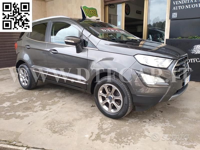 Usata Ford Ecosport Titanium 100 CV (73 kW) 2018 Grigio SUV