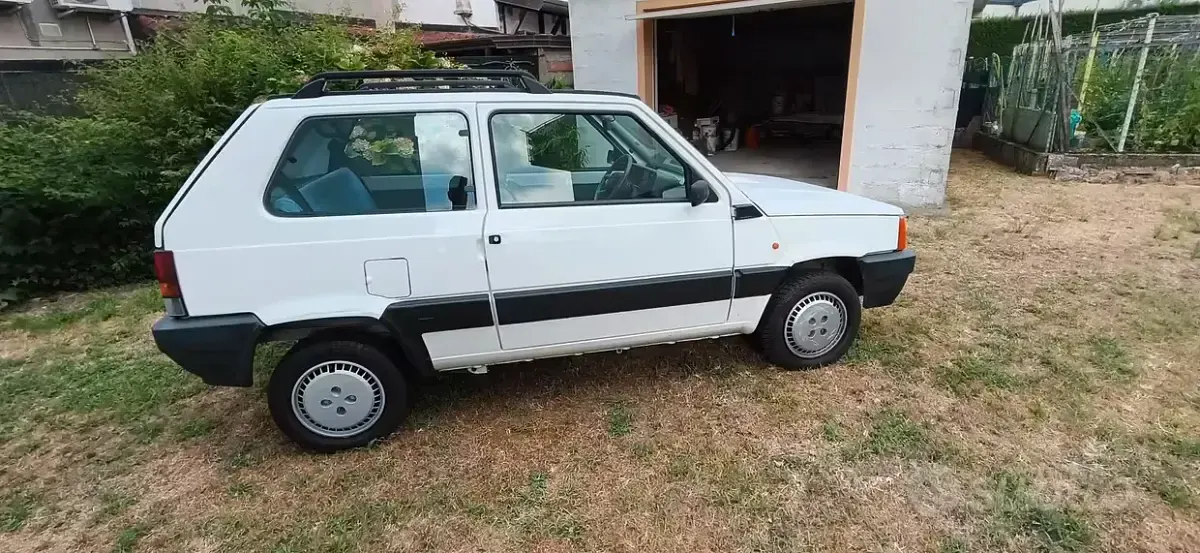 Usata Fiat Panda 2002 Bianco Utilitaria