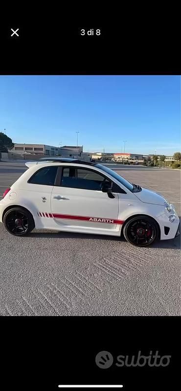 Usata Abarth 595 Pista 160 CV (117 kW) 2018 Bianco Berlina