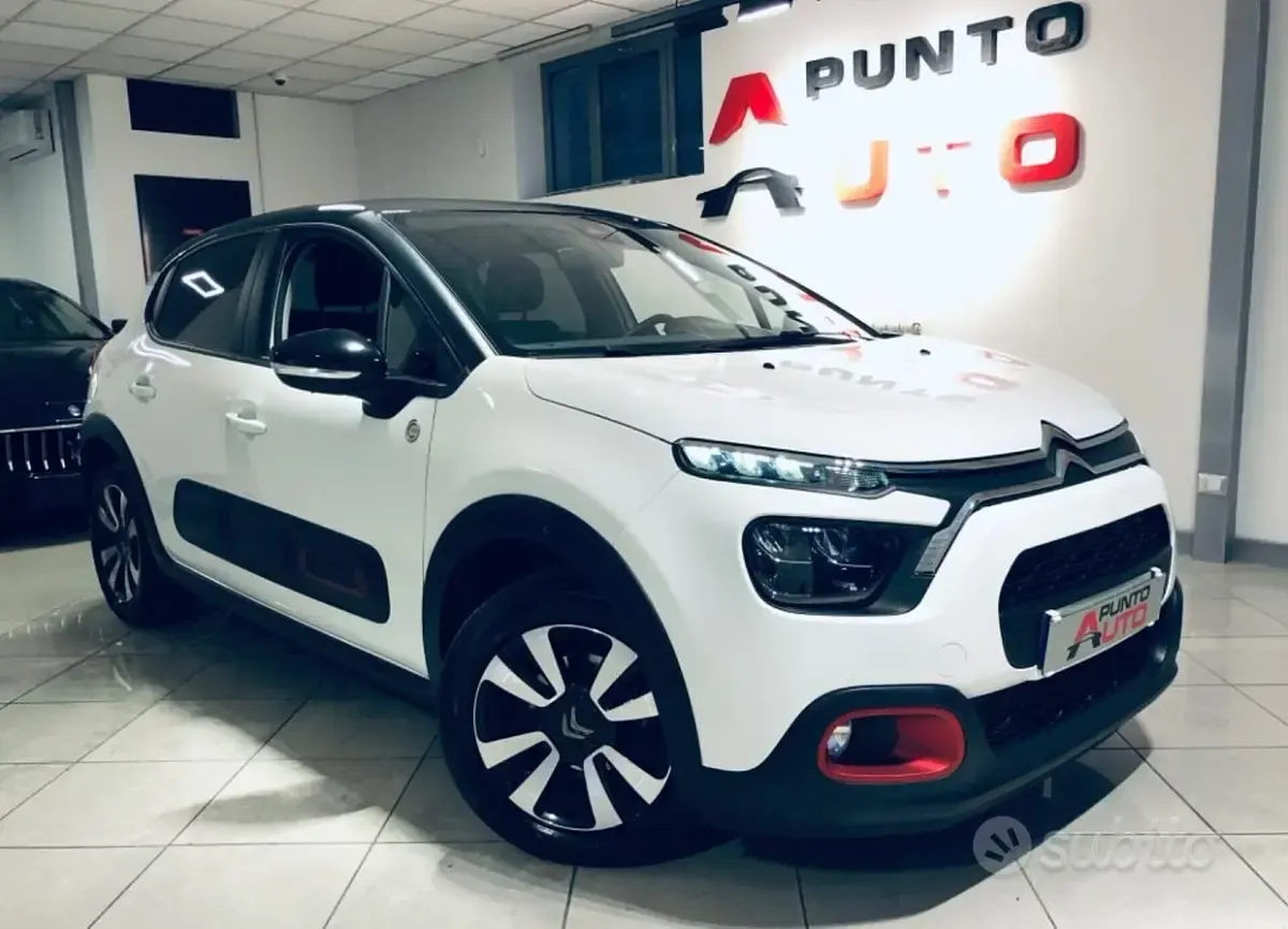 Usata Citroën C3 Shine 83 CV (61 kW) 2021 Bianco Utilitaria