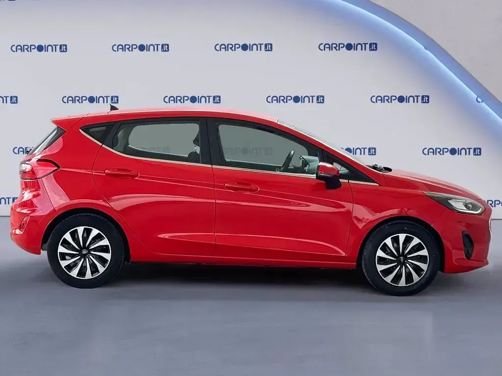 Usata Ford Fiesta Titanium 125 CV (91 kW) 2022 Rosso Utilitaria