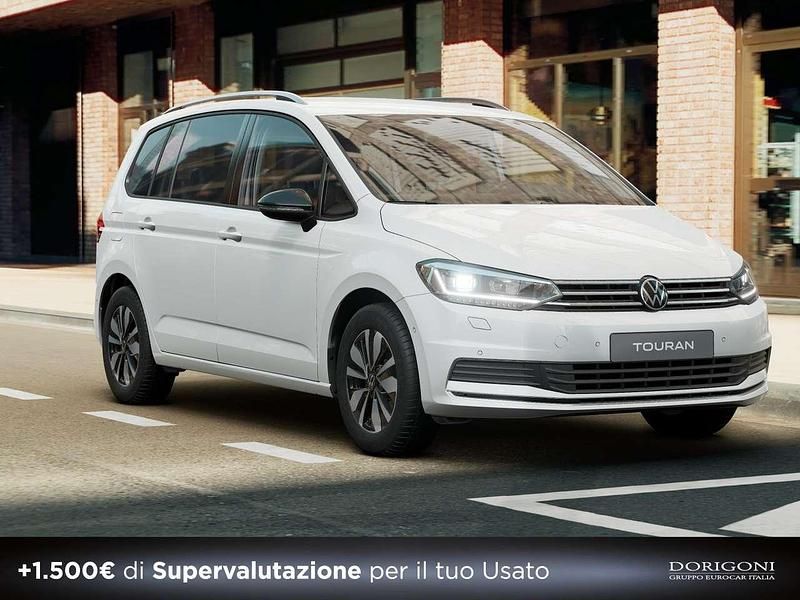 Usata VW Touran Edition 150 CV (110 kW) 2025 0q pure white Monovolume