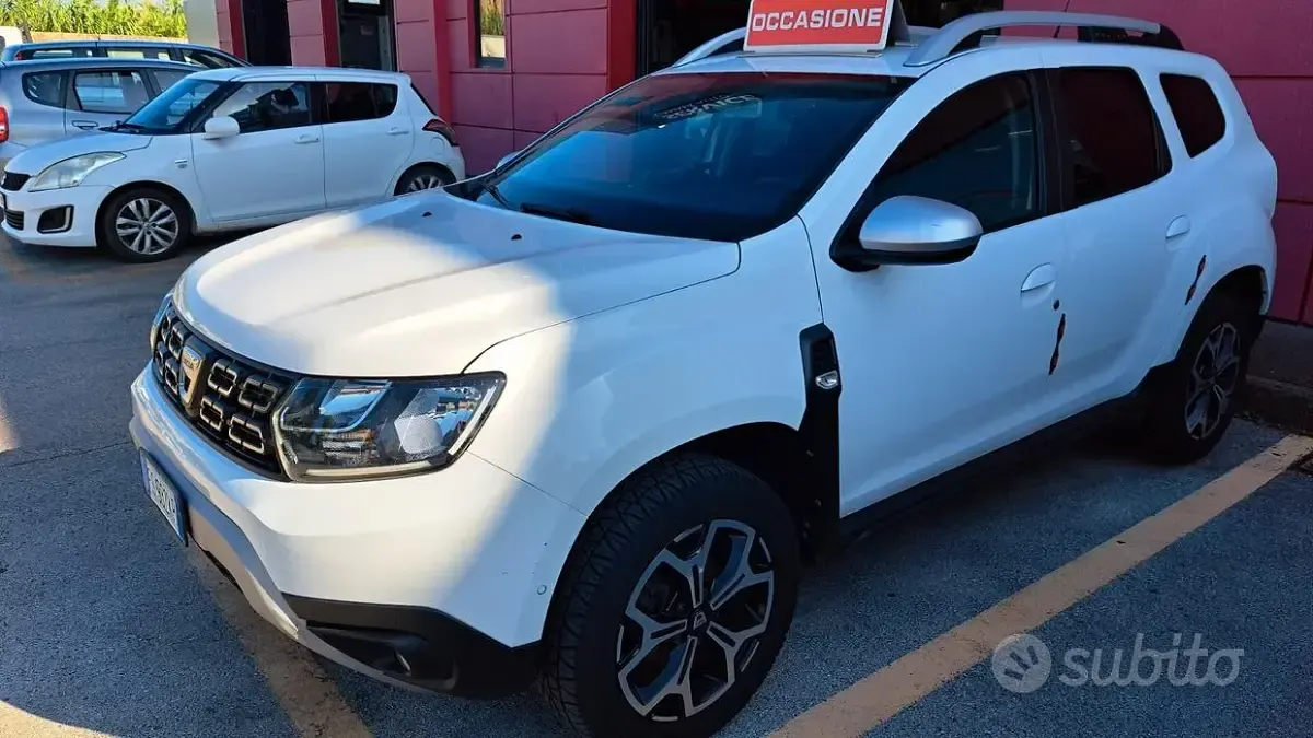 Usata Dacia Duster Prestige 114 CV (83 kW) 2018 Bianco SUV