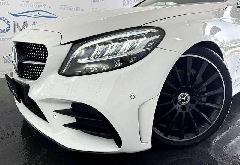 Usata Mercedes C300 Premium Plus 245 CV (180 kW) 2018 Bianco Coupé