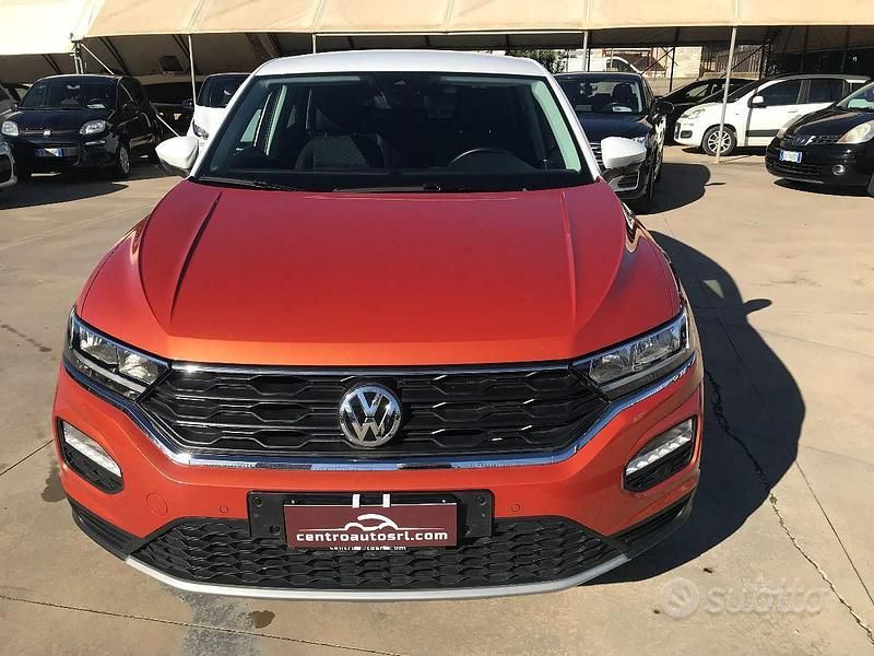 Usata VW T-Roc IQ Drive 116 CV (85 kW) 2019 Arancione SUV