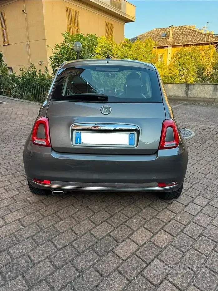 Usata Fiat 500 Lounge 69 CV (50 kW) 2017 Grigio Utilitaria