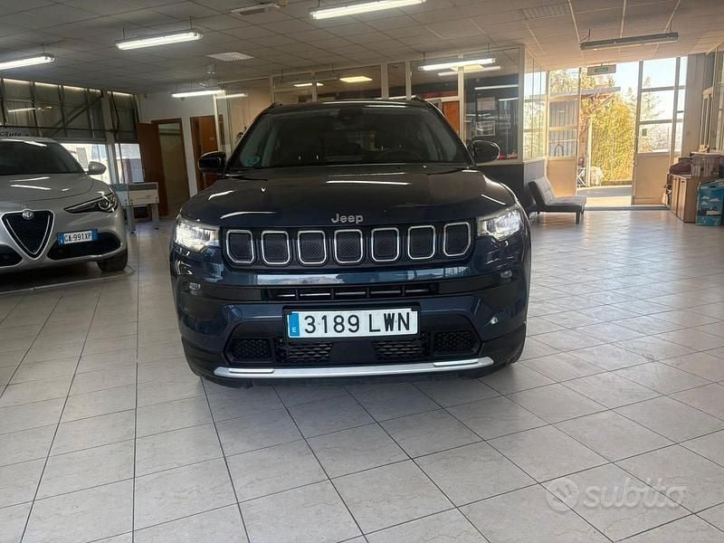 Usata Jeep Compass 130 CV (95 kW) 2023 Blu SUV
