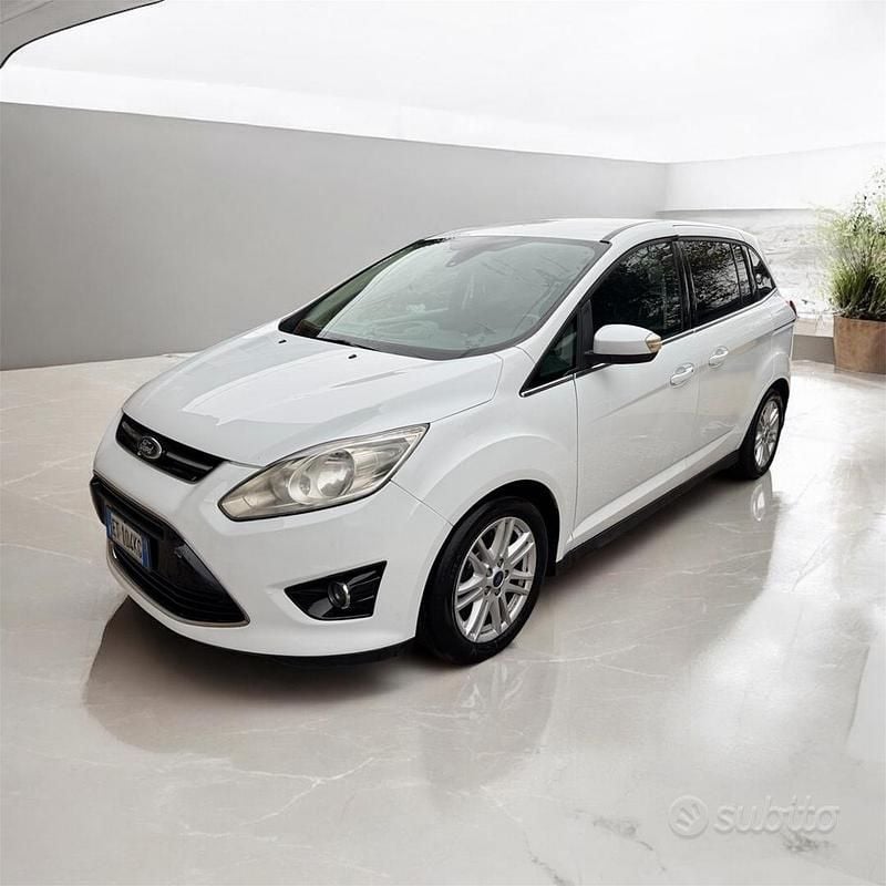 Usata Ford C-MAX 163 CV (119 kW) 2013 Bianco Monovolume