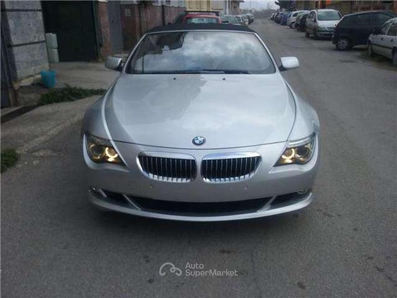 Usata BMW 650 Cabriolet M Sport 367 CV (269 kW) 2008 Argento Cabrio