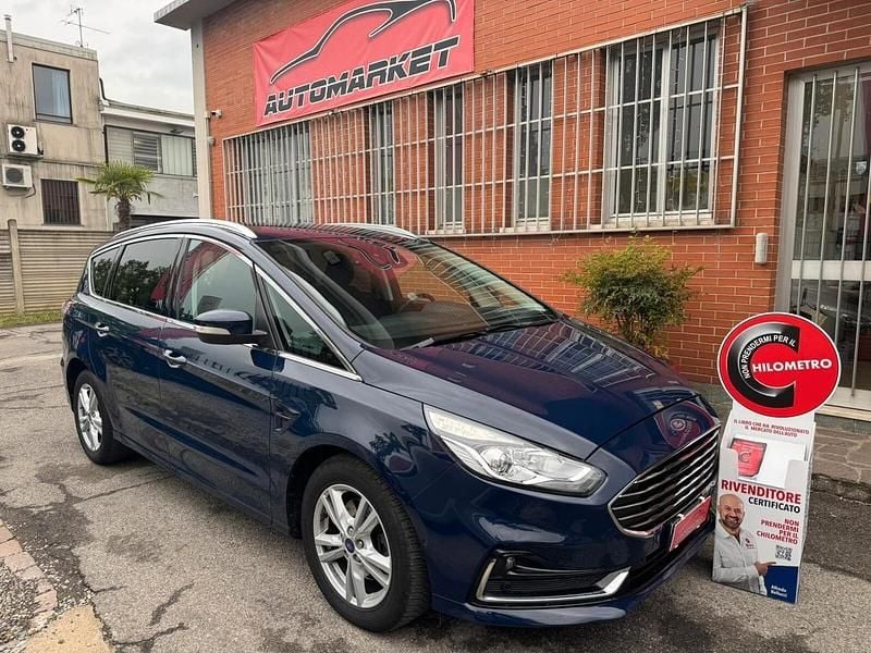 Usata Ford S-MAX Business Edition 190 CV (139 kW) 2021 Blu Monovolume