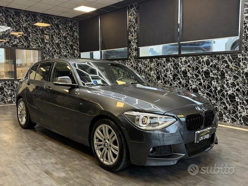 Usata BMW 114 M Sport 95 CV (69 kW) 2014 Grigio Utilitaria