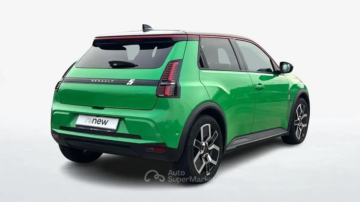 Usata Renault 5 E-Tech Komfort 110 kW (150 CV) 2025 Verde Berlina