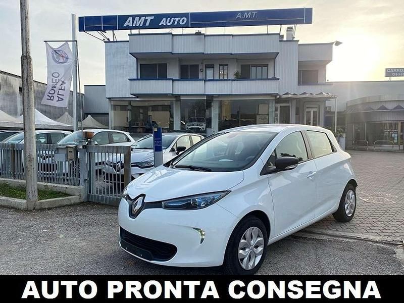 Usata Renault Zoe Life 42 kW (58 CV) 2019 Bianco Utilitaria