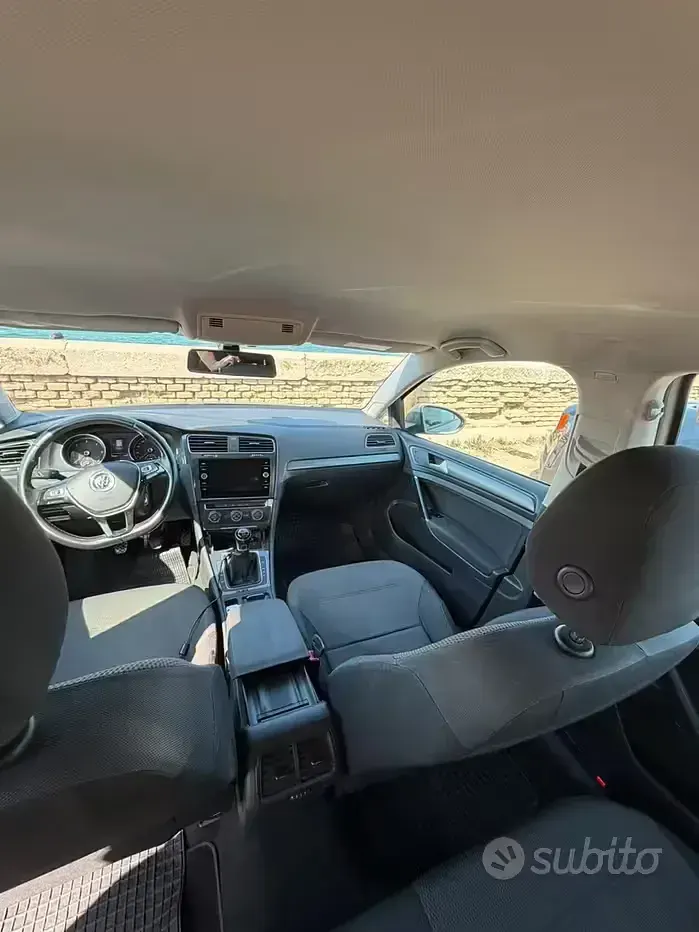 Usata VW Golf VII 115 CV (84 kW) 2019 Grigio Berlina