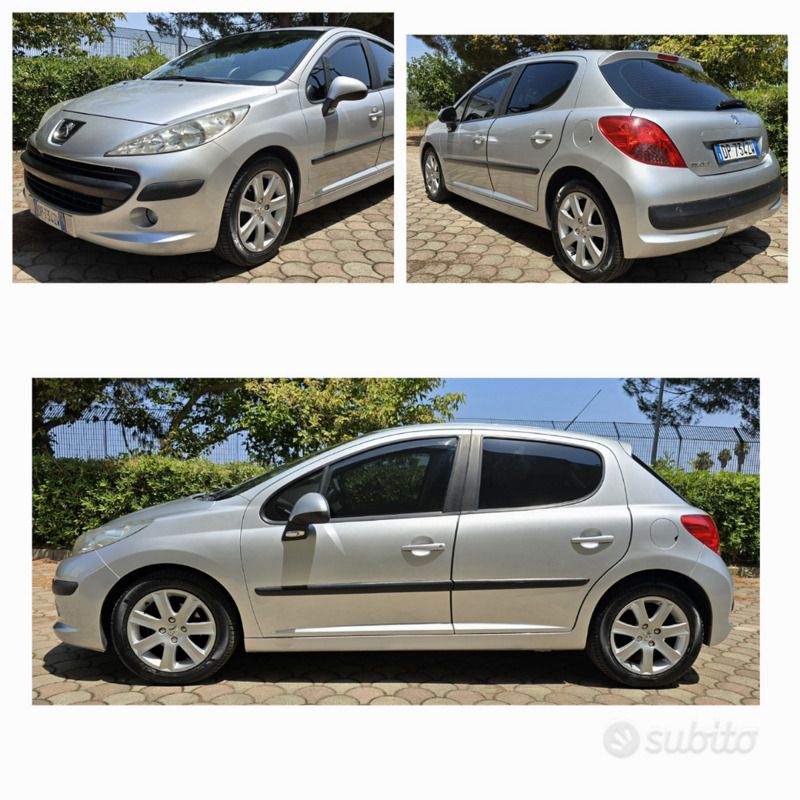Usata Peugeot 207 70 CV (51 kW) 2008 Grigio Utilitaria