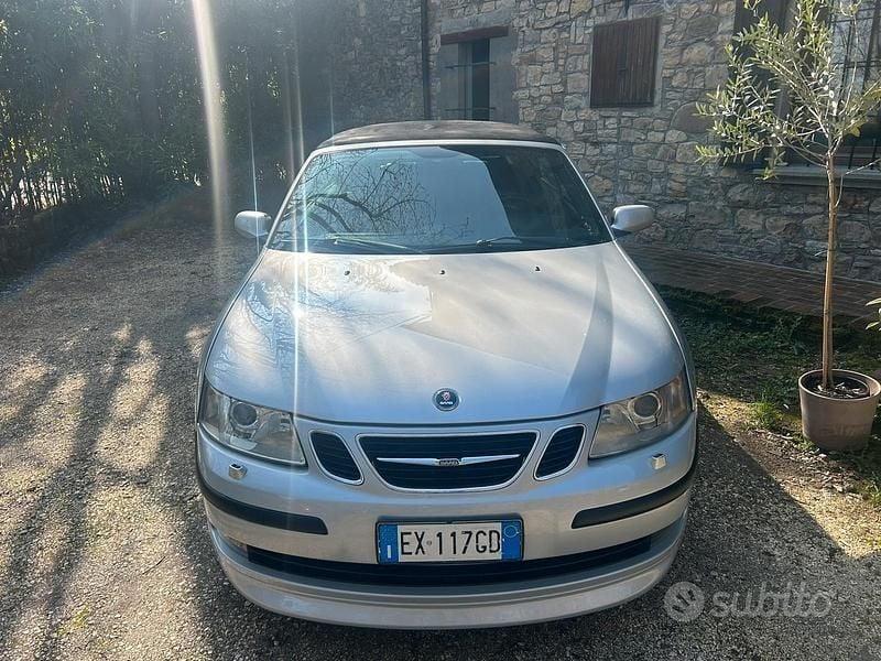 Usata Saab 9-3 Cabriolet Aero 210 CV (154 kW) 2004 Grigio Cabrio