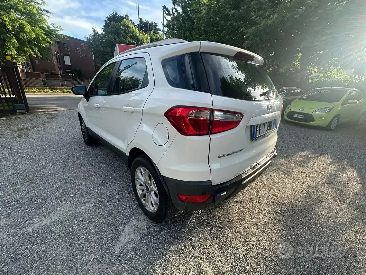 Usata Ford Ecosport Titanium S 95 CV (69 kW) 2017 Bianco SUV