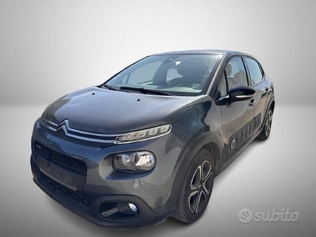 Usata Citroën C3 PureTech 82 CV (60 kW) 2017 Grigio scuro Utilitaria