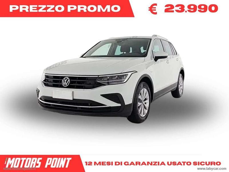 Bianco Usata 2022 VW Tiguan Life SUV | 23.990 € (Super prezzo) - Immagine 1/4